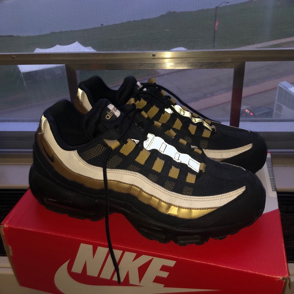 Black/Gold Air Max 95s